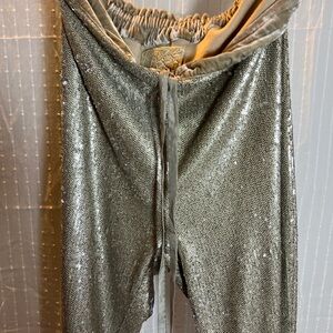 B&S High-Waisted Sequin Pants - Size Small - New Without Tags